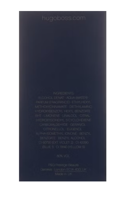 Hugo Boss Dark Blue Eau De Toilette Spray for Men 75ml