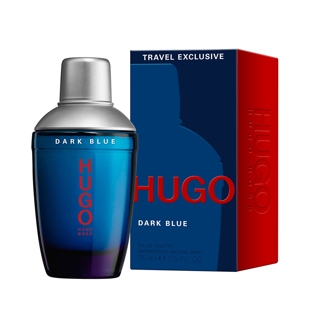Hugo Boss Dark Blue Eau De Toilette Spray for Men 75ml